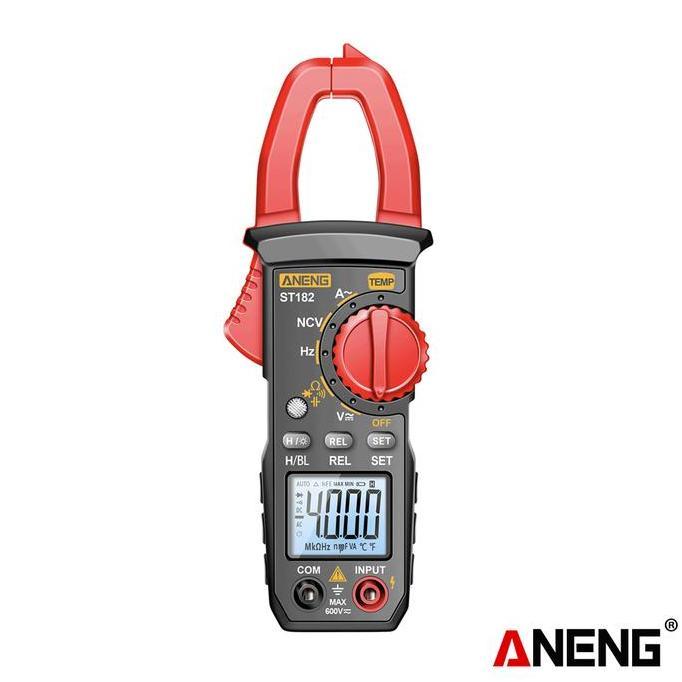 TERMURAH - Aneng ST182 Digital Multimeter Voltage Tester Clamp Ammeter Original