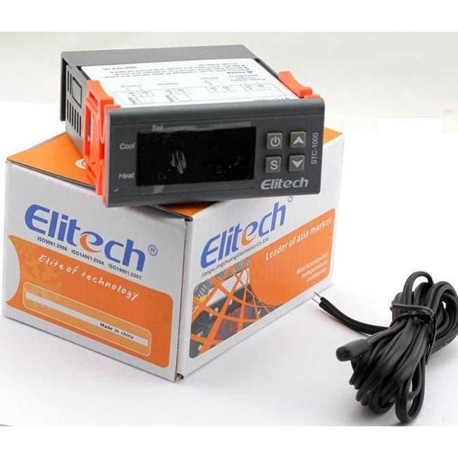 TERLARIS - Thermostat Elitech STC-1000 Orignal Termostat STC1000 Digital STC 1000