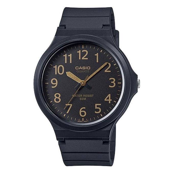 Casio Mw-240 Jam Tangan Pria Resin Water Resist 50M Quartz Analog Garansi Resmi