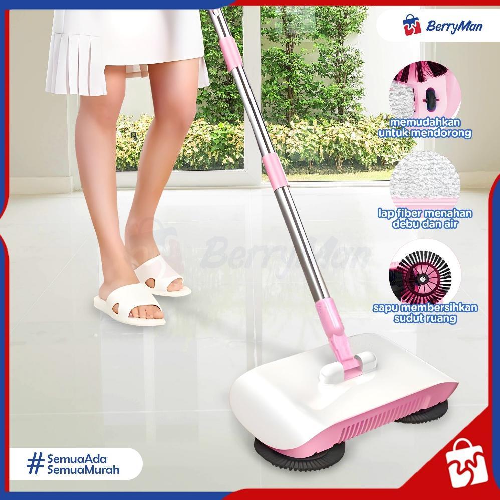 SAPU LANTAI OTOMATIS Ultra Broom Pembersih Debu Dorong Serbaguna