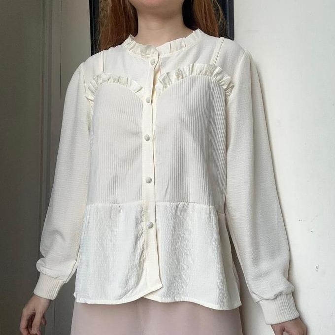 Abigail Top atasan blouse bkk wanita kemeja wanita korean Style By biel the label