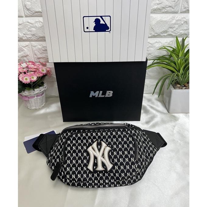 Tas Waistbag Pria MLB NY Yankees Monogram - Black