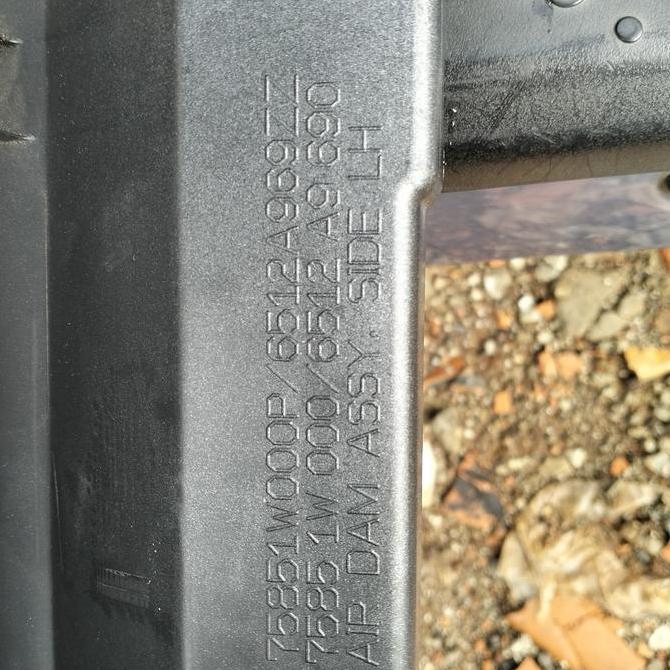 Aksesoris Trisplang,Body Kit,Garnish Mitsubishi Xpander Ultimate,Sport,Ori/Kiri