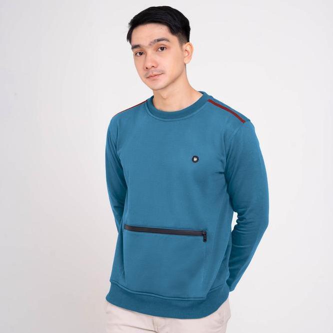 Broguy Sweatshirt Crewneck Zipper Pocket Leeds Sweater Hoodie