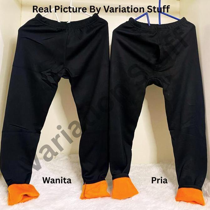 1 Set Pakaian Dalam Long John Big Size Heattech Long Jhon Size Besar Longjohn Extra Plus Size Wanita