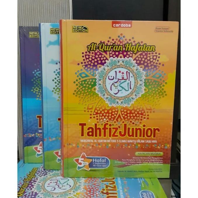 Al Quran Hafalan Tahfiz Junior : Menghafal Al Quran Metode 5 Waktu