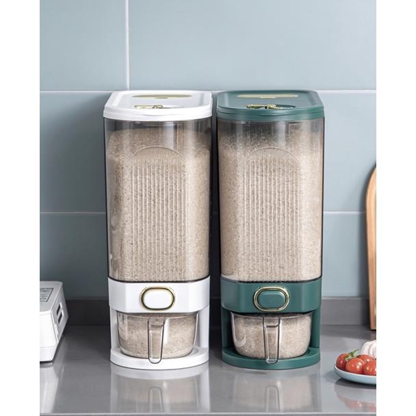 Dispenser Beras / Tempat Beras / Wadah Beras 5kg & 10kg