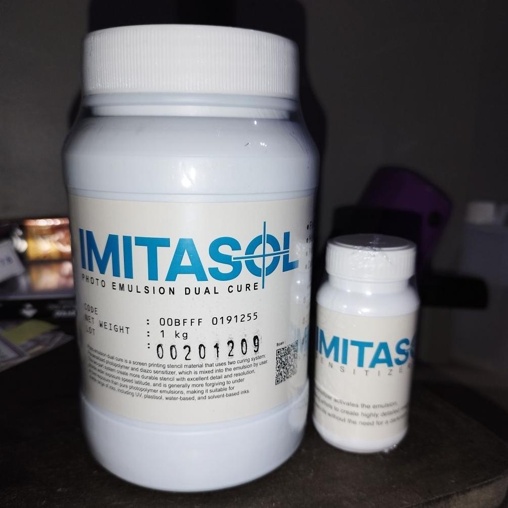 IMITASOL Photo Emulsion Dual Cure | Obat Afdruk Sablon
