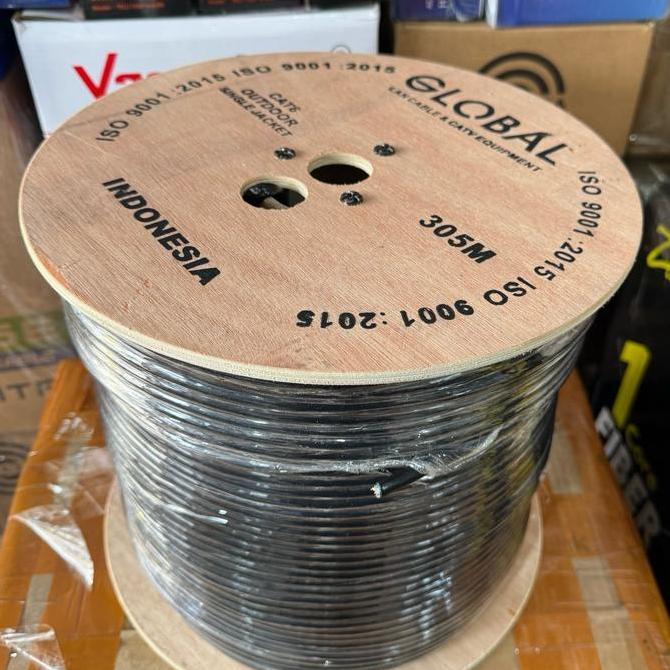 TERMURAH - KABEL LAN FTP CAT6 OUTDOOR 305M GLOBAL