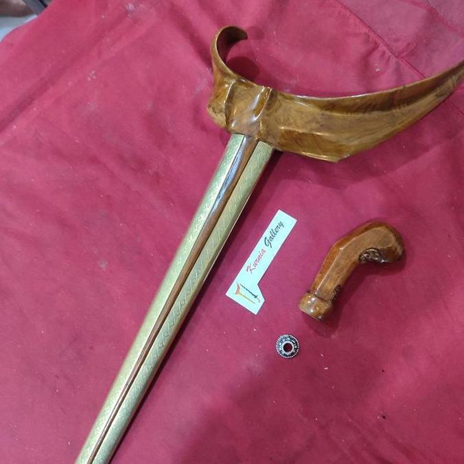 Warangka keris Jati Gembol Pendok Cukit tebal