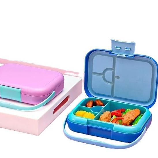 Lunch Box Bento Kotak Makan Sekat Handle Mewah