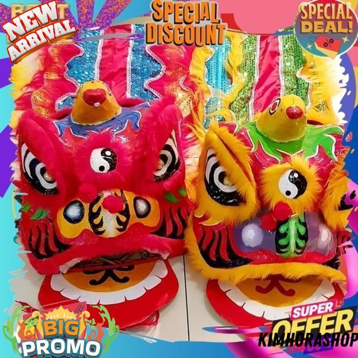 Sale Mainan Barongsai / Barongsai Besar / Barongsai Anak Anak / Mainan Anak Kepala Barongsai Mata Ke