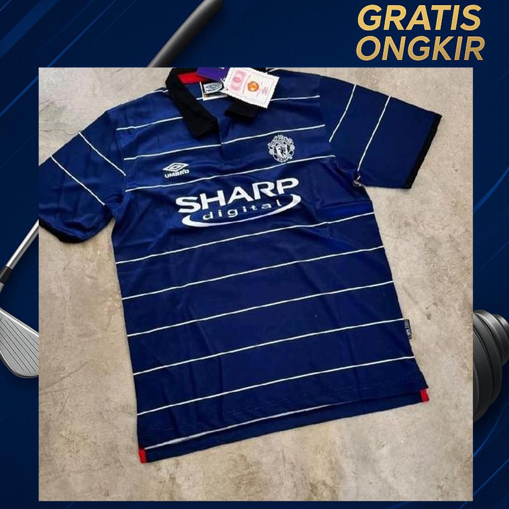 Retro | Em.Yuu Away 1999-00 [Scholes #18]  Jersey Vintage Kerenn