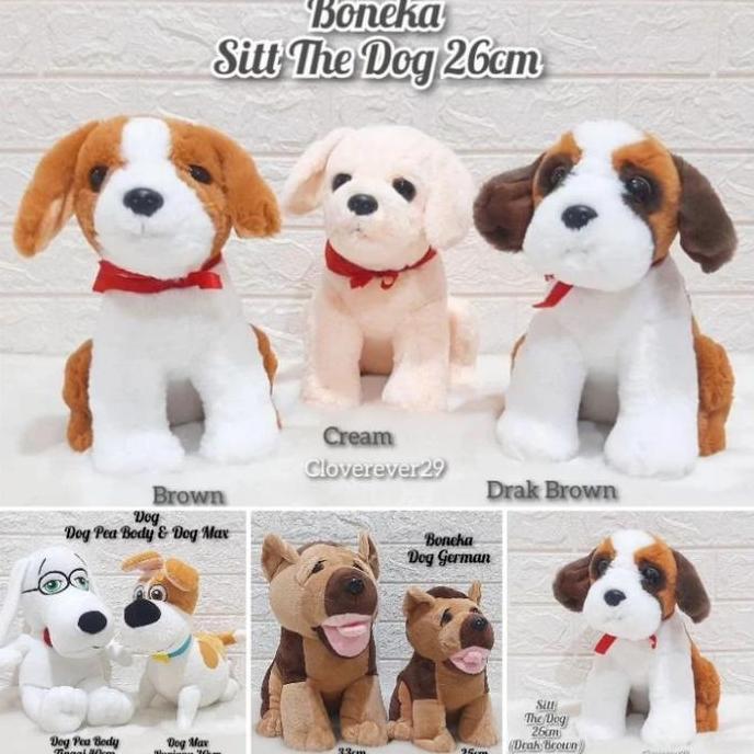Boneka Dog German Dog Max Boneka Animal