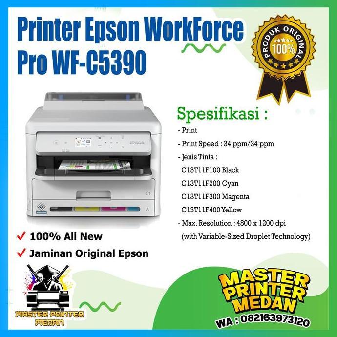 BEBAS ONGKIR - Printer Epson WorkForce Pro WF-C5390