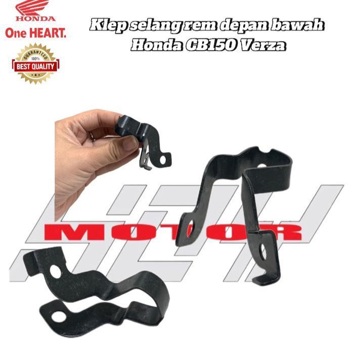Klem selang rem depan bawah honda CB150 Verza