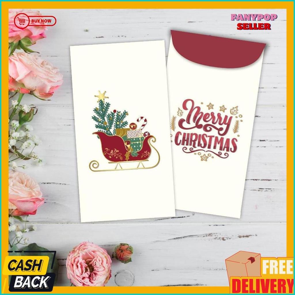 Cod Angpao Natal Amplop Christmas Hongbao Amplop Natal Angpau Xmas Amplop Merry Christmas