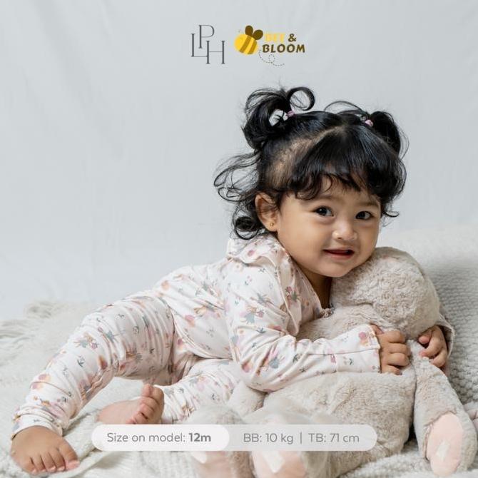 Little Palmerhaus Tencel Baby Sleepsuit | Baju Tidur Bayi Tencel | Bodysuit Tencel