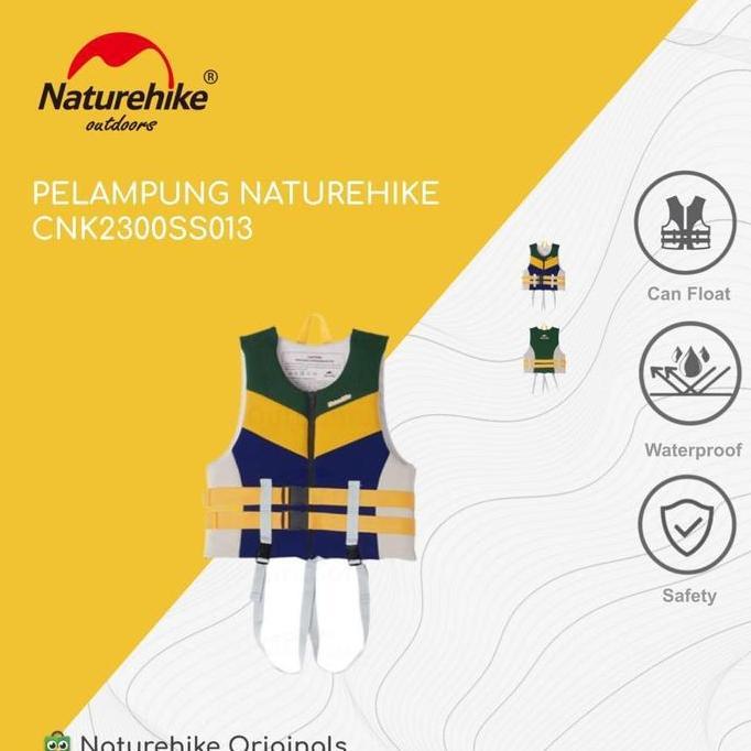 Rompi Pelampung / Life Vest Jacket Naturehike Cnk2300Ss013