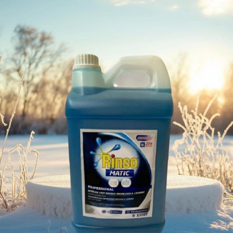 Deterjen Cair RINSO MATIC 5 Liter no Label EKONOMIS PREMIUM