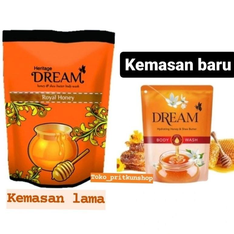 DREAM BODY WASH 450 ML (DREAM HERITAGE ROYAL HONEY & SHEA BUTTER)