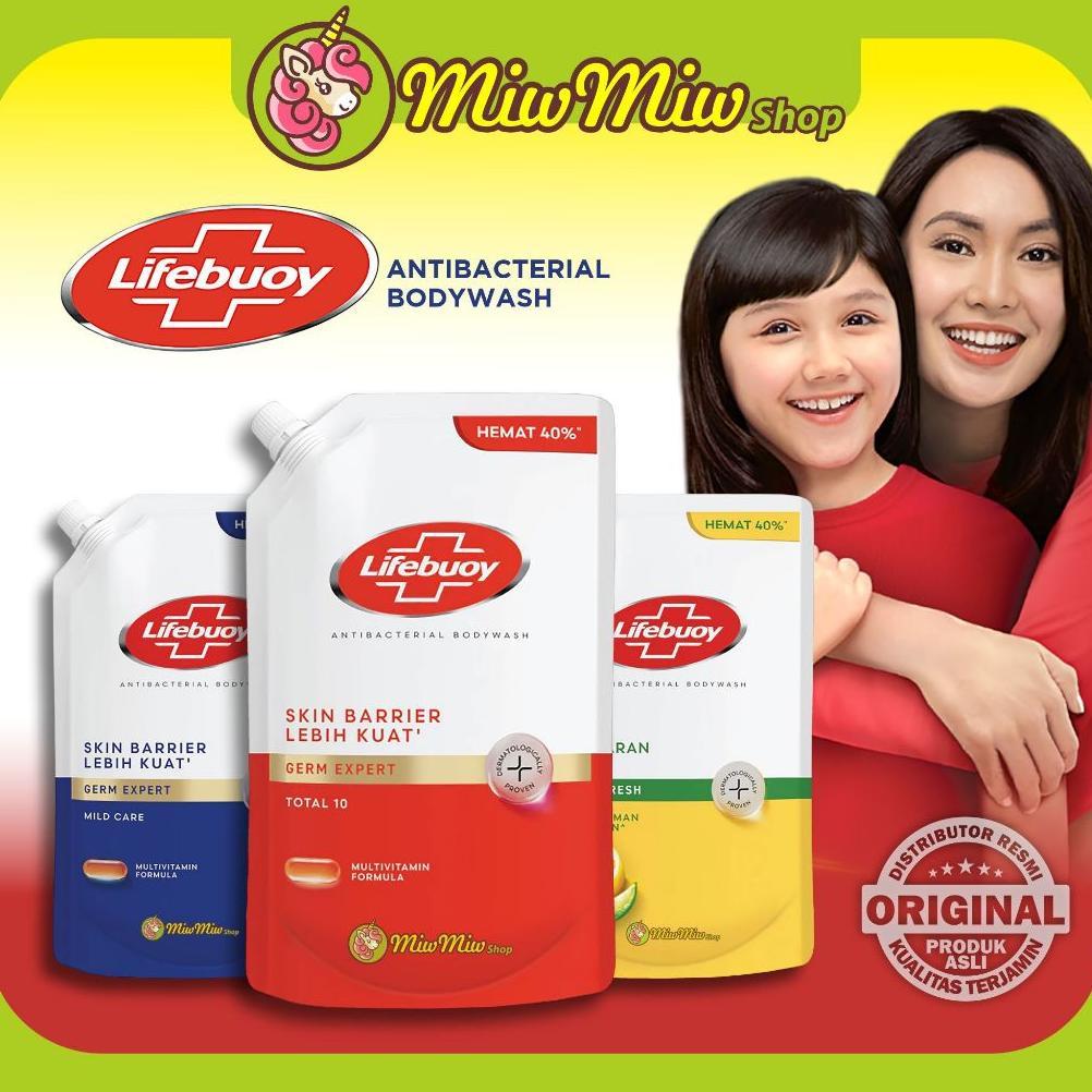 Lifebuoy Body Wash Sabun Cair Refill Jumbo