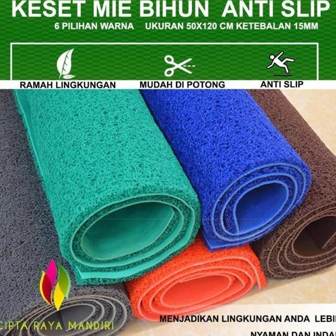 Crm Kaet Mie Meteran 50 X 120Cm Kaet Bihun Meteran Keset Kaet Karet Mie Bihun Polos Tebal 15Mm