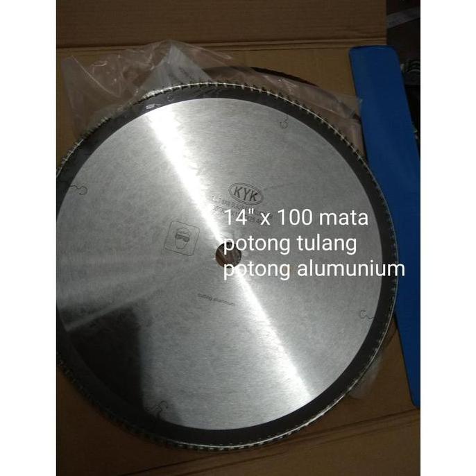 GERGAJI POTONG TULANG 14" - SAW BLADE POTONG ALUMUNIUM 14 X 100T