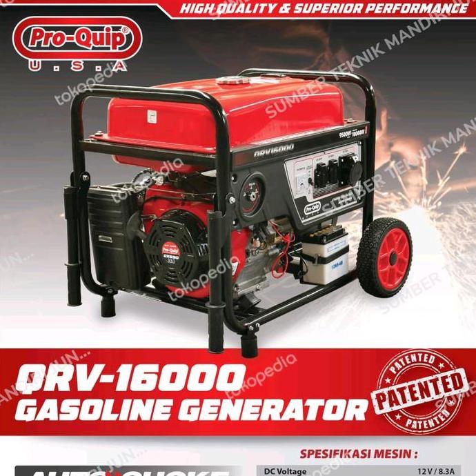 Genset Qrv16000 Proquip