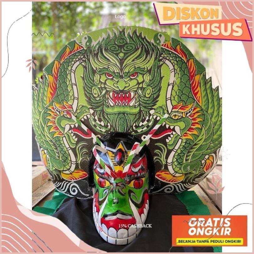Asli Bagus [Promo] Original Barongan |Barongan Versi Devil Kayu Kombinasi Spon Bonus Kemul Panjang M