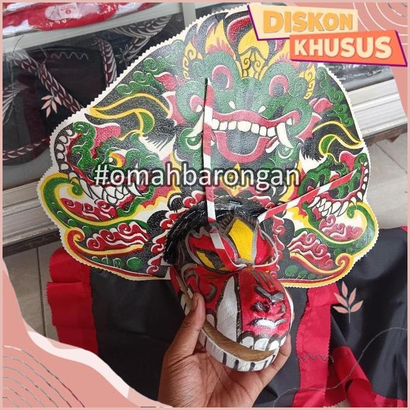 Asli Bagus Barongan Spons Kodok Hijau Untuk Anak Ukuran Tanggung Free Kemul