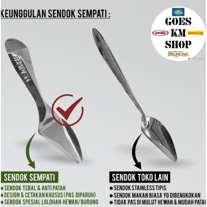 SENDOK LOLOHAN BURUNG PARROT LOVEBIRD SENDOK LOLOH PIYIK SEMPATI