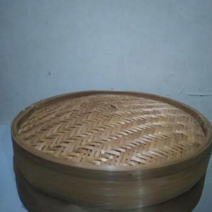 klakat/kukusan bambu 30 cm bawahan+tutup