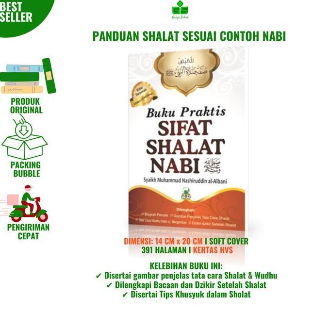 Buku Sifat Shalat Nabi Panduan Sholat Sesuai Contoh Nabi - Syaikh al Albani