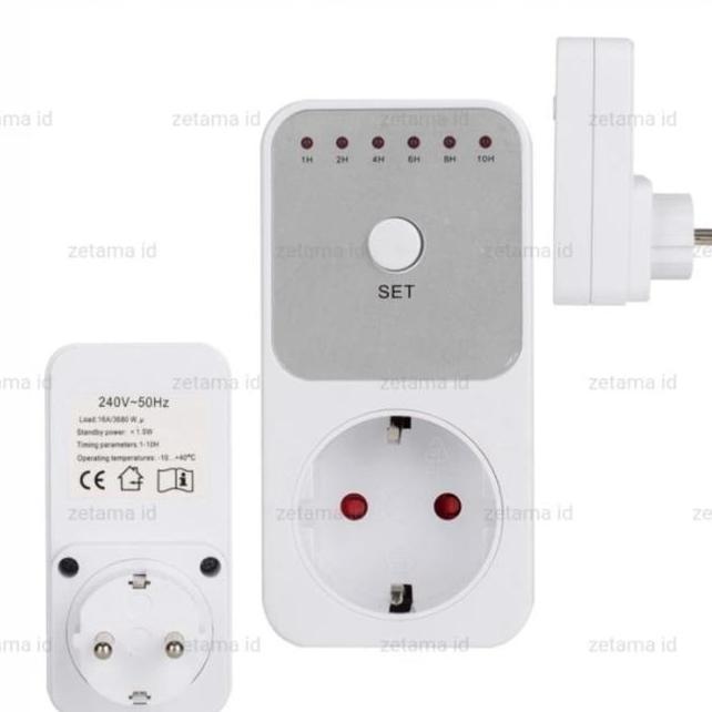 Stop Timer Dital Colokan Timer Woo