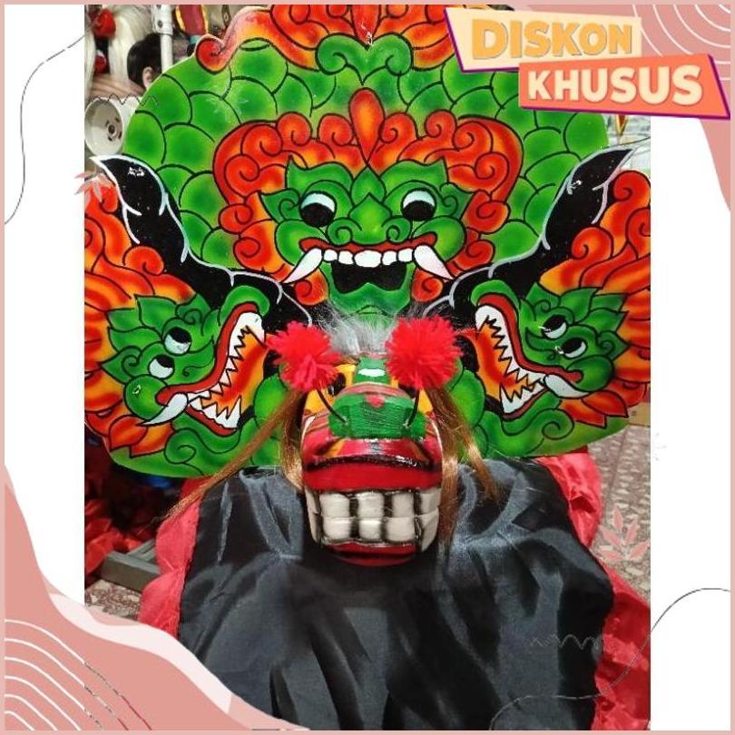 Asli Bagus Barongan Kayu Bonus Klinting, Gondel, Barongan Anak Murah, Devill, Barongan Telon, Barong