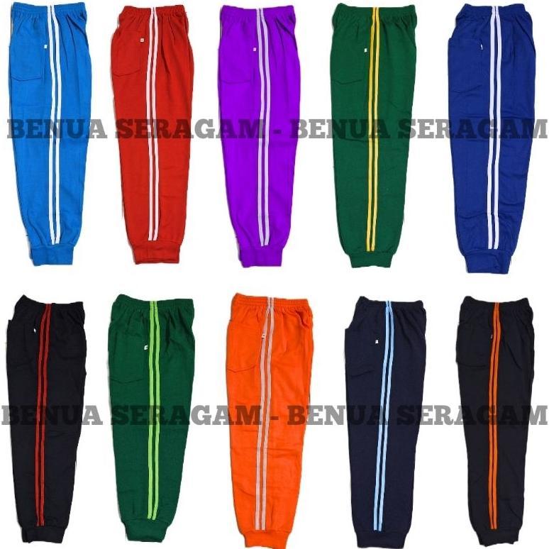 CELANA TRAINING JOGGER SEKOLAH ANAK SD/MI LAKI-LAKI & PEREMPUAN