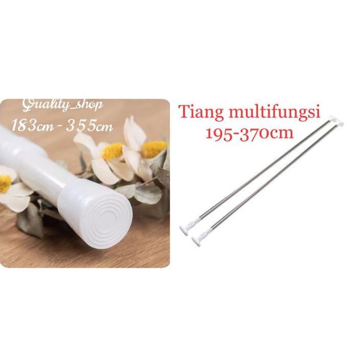 Pipa ajaib gorden kolong dapur/ tongkat fleksibel/tongkat gorden pintu