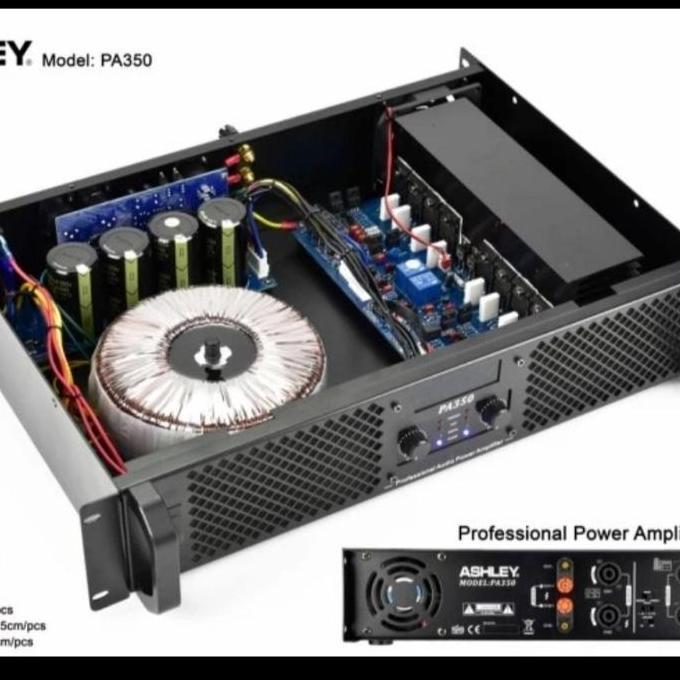Power Amplifier Ashley PA 350 PA350 Power Ampli Ashley Ori Baru