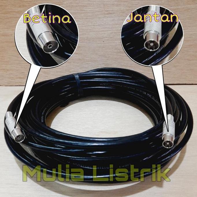 Sambungan kabel antena jadi sambungan panjang kabel antena