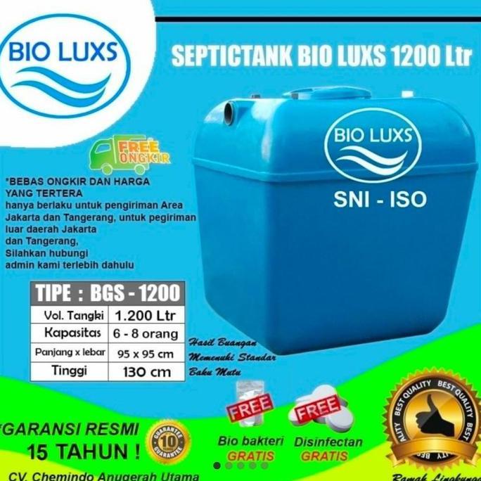 septictank, septictank biotech, BGS 1200 lter
