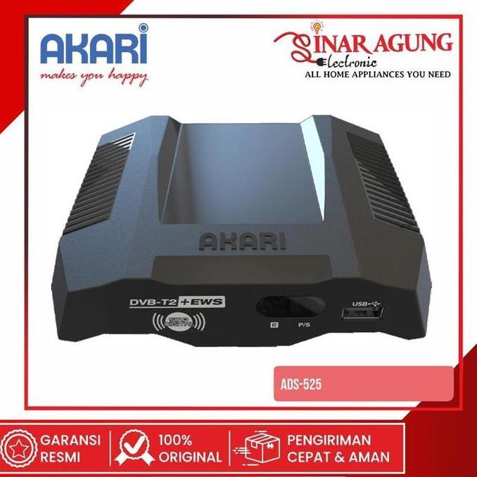 AKARI ADS-525 / ADS525 SET TOP BOX DIGITAL - GARANSI