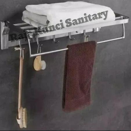 Gantungan Handuk Stainless SUS 304/Rak Handuk Lipat Stainless 304