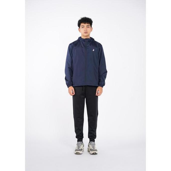 Murah 3Second Jaket Pria Wd-Ol-040525 Panjang Casual Fit Parasut