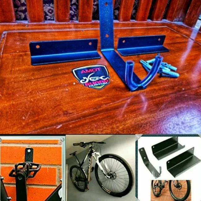 gantungan sepeda dinding, gantungan sepeda dinding pedal hanger