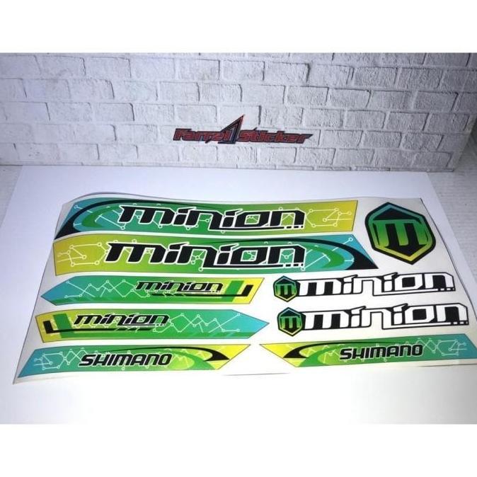 stiker sepeda sticker decal MINION