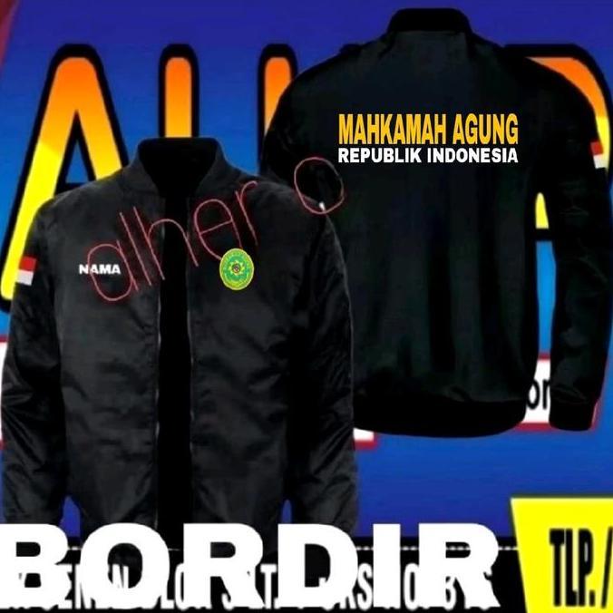 Promo Jaket Bordir Mahkamah Agung Jaket Mahkamah Agung Jaket Bomber Mahkamah Agung Jaket Kerja Mahka