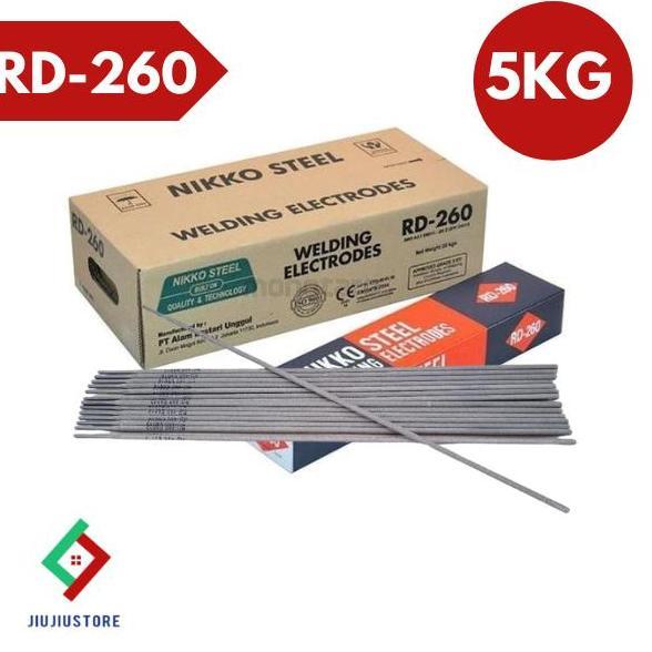 Miliki Nikko Steel Kawat Las Nikko Steel Rd 260 2,6Mm 5Kg Kawat Las 2,6Mm 5Kg