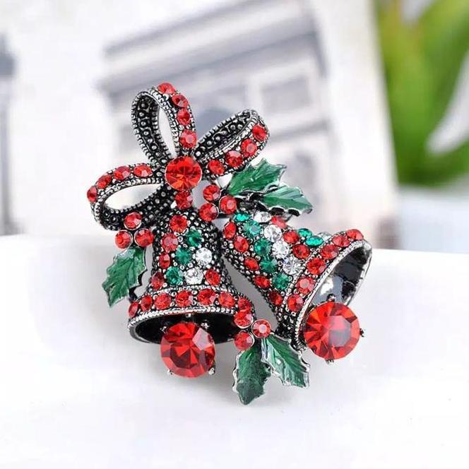 Bros Natal Red Green Christmas Bells C018