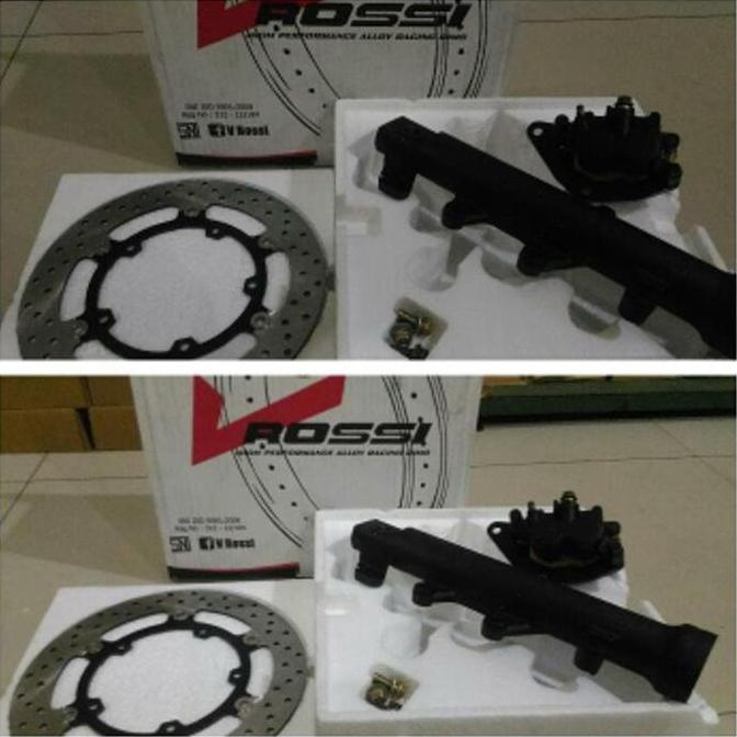 Paket DOUBLE DISC tabung kiri r25 mt25 disc cakram depan kaliper R25 Terlaris